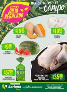 Folleto Soriana Súper Martes y Miércoles del Campo 26 y 27 de mayo 2026 Imagen de la promo