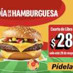Promo McDonalds Día de la Hamburguesa 2026: Cuarto de Libra a solo $28