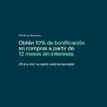 Promoción 120 Horas Banamex 2026: 10% de bonificación en compras a partir de 12 msi