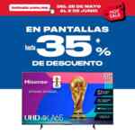 Hot Sale 2026 Cimaco: Hasta 35% de descuento en Pantallas, Celulares y más Hot Sale 2026 Cimaco: Hasta 35% de descuento en Pantallas, Celulares y más