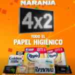 Temporada Naranja 2026 La Comer: 4x2 en todo el Papel higiénico Temporada Naranja 2026 La Comer: 4x2 en todo el Papel higiénico