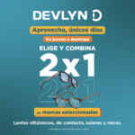 2x1 en marcas seleccionadas en Devlyn este fin de semana