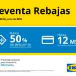 Preventa Rebajas 2026 IKEA: Hasta 50% de descuento + hasta 12 msi