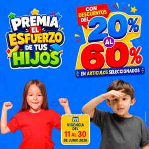 Promo Fin de curso Julio Cepeda jugueterías: Hasta 60% de descuento en artículos seleccionados Imagen de la promo