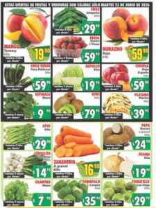 Ofertas Casa Ley Frutas y verduras 23 y 24 de junio 2026 Imagen de la promo