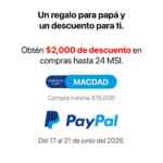 Día del Padre MacStore: $2,000 de descuento con compra mínima