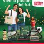 Folleto Vive la pasión del Fut Office Depot Junio 2026 con hasta 70% de descuento y más