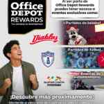 Folleto Vive la pasión del Fut Office Depot Junio 2026 con hasta 70% de descuento y más
