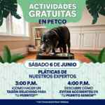 Actividades Gratuitas fin de semana del 6 al 7 de junio 2026 en Petco