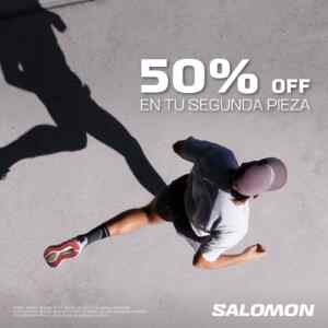 Promo Salomon: Segundo a mitad de precio Imagen de la promo