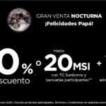 Venta Nocturna para Papá 2026 Sanborns; Hasta 50% de descuento o hasta 20 msi + 10% adicional