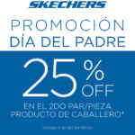 Día del Padre Skechers: 25% de descuento en el Segundo par