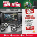 Promo Día del Padre Del Sol y Woolworth: 30% de descuento en autoestéreos y más