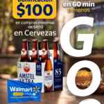 Promo Walmart: $100 de bonificación en cervezas participantes con compra mínima Promo Walmart: $100 de bonificación en cervezas participantes con compra mínima