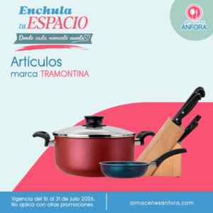 Promo Almacenes Ánfora: Hasta 20% de descuento en productos Tramontina Imagen de la promo