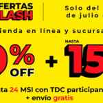 Ofertas Flash Bizzarro: Hasta 50% de descuento + hasta 15% adicional + hasta 24 msi