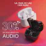 En La Casa de las Carcasas: 30% de descuento en audio