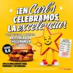 Excelencia académica Carls Jr: Western Bacon Cheeseburger gratis si tienes promedio de 9.0 o más Excelencia académica Carls Jr: Western Bacon Cheeseburger gratis si tienes promedio de 9.0 o más