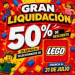 Gran Liquidación Julio Cepeda jugueterías: Hasta 50% de descuento en Lego