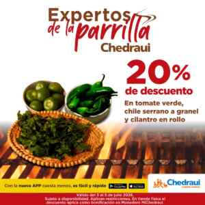 Ofertas Fin de semana Chedraui: 3x2, 4x3, hasta 25% de descuento, hasta 40% de bonificación y más al 6 de julio 2026 Imagen de la promo
