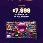 Venta Nocturna 2026 City Club: Pantalla LG de 65’’ a $7,999