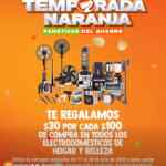 Temporada Naranja 2026: $30 de regalo por cada $100 de compra en electrodomésticos Temporada Naranja 2026: $30 de regalo por cada $100 de compra en electrodomésticos