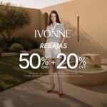 Últimas Rebajas 2026 Ivonne: Hasta 50% de descuento + 20% adicional