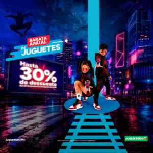 Barata Anual 2026 Juguetrón: Hasta 30% de descuento en Juguetes Imagen de la promo
