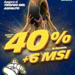 Promo de verano 2026 Michelin: hasta 40 de descuento + 6 msi