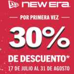 Promo New Era: por primera vez 30% de descuento en seleccionados
