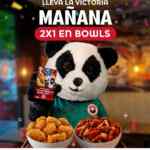 2x1 en bowls en Panda Express al pedir por la app hoy 2x1 en bowls en Panda Express al pedir por la app hoy