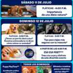 Actividades Gratuitas fin de semana del 11 al 12 de julio 2026 en Petco