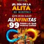 Alinfinita Rebel Wings: Todas las alitas que puedas comer por $99 el 29 de julio 2026