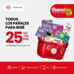 Ofertas El Baratón Del Sol y Woolworth al 6 de julio 2026: 25% de descuento en todos los Pañales para Bebé y más Ofertas El Baratón Del Sol y Woolworth al 6 de julio 2026: 25% de descuento en todos los Pañales para Bebé y más