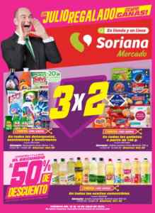 Soriana Mercado: Folleto semanal Con Julio Regalado Siempre Ganas al 16 de julio 2026 Imagen de la promo