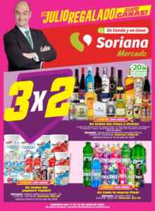 Soriana Mercado: Folleto semanal Con Julio Regalado Siempre Ganas al 23 de julio 2026 Imagen de la promo