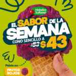 En Helados Sultana: Cono sencillo de Frutos Rojos a $43 esta semana