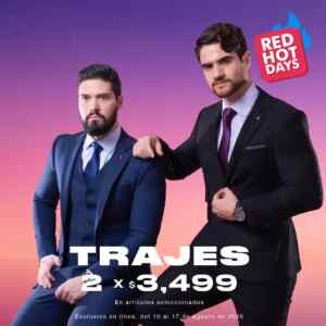 Aldo Conti Hot Fashion 2026: 2 Trajes por $3499 Imagen de la promo