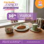 Promo Almacenes Ánfora: Hasta 30% de descuento en vajillas Ánfora