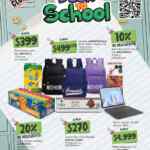 Folleto Back to School City Club al 31 de agosto 2026
