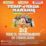 Temporada Naranja 2026: 3x2 en todo el departamento de congelados