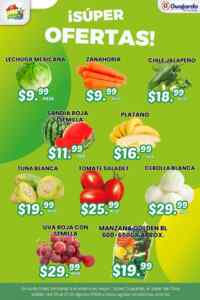 Ofertas Súper Guajardo frutas y verduras 25 al 27 de agosto 2026 Imagen de la promo