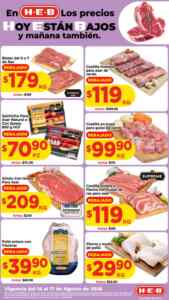 Folleto HEB semanal al 20 de agosto 2026 con ofertas de 3x2, 6x4, Productos Gratis y más Imagen de la promo