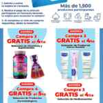 Folleto HEB semanal al 3 de septiembre 2026 con ofertas de 2x1, 3x2, 6x4, 8x6, Productos Gratis y más
