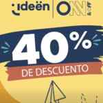 Promo Ideën Stores: 40% de descuento en loncheras, contenedores, termos y todo para tu lonchera
