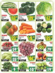 Ofertas Casa Ley Frutas y verduras 25 y 26 de agosto 2026 Imagen de la promo