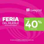 Feria del Mueble 2026 Liverpool: Hasta 40% de descuento en comedores, recámaras y más Feria del Mueble 2026 Liverpool: Hasta 40% de descuento en comedores, recámaras y más