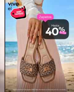 Liverpool Hot Fashion 2026: Hasta 40% de descuento en zapatos y más Imagen de la promo