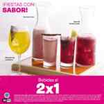 2x1 en bebidas en Restaurantes Liverpool en la compra de 1 platillo del festival