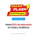 Oferta Flash MacStore: Hasta 65% de descuento en audio y audífonos